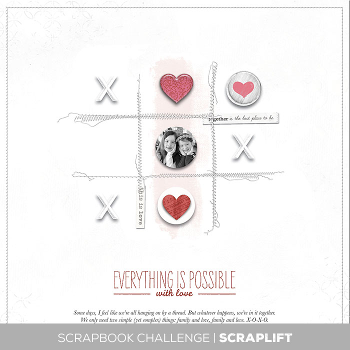 Scraplift: Tic Tac Grid