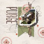 Katie Pertiet Designs Scrapbook Page