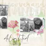 Katie Pertiet Designs Scrapbook Page