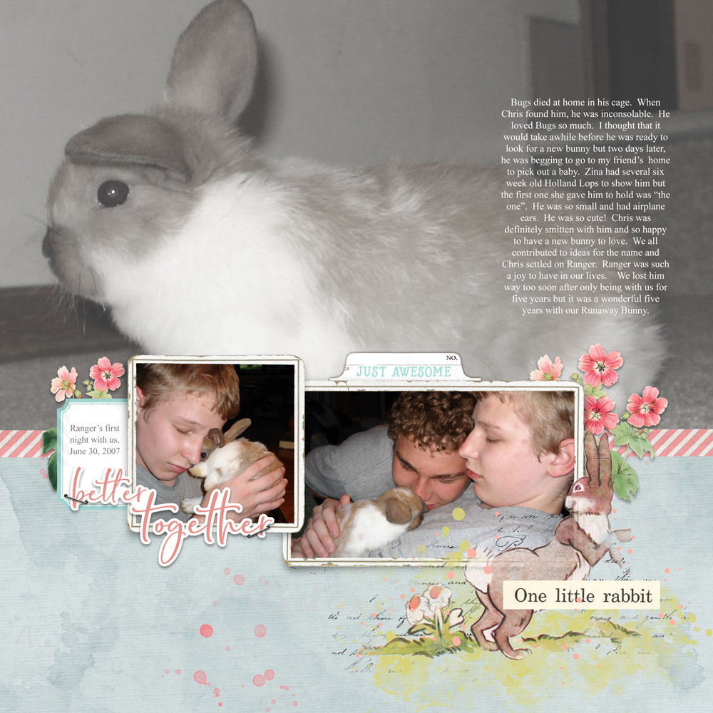 Story Scrapbook Challenge, Katie Pertiet Designs