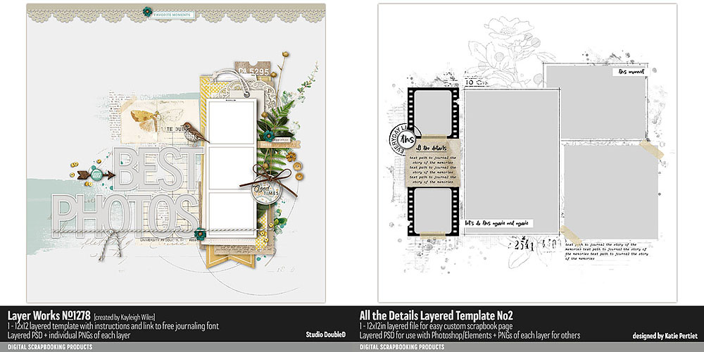 Katie Pertiet Designs Templates