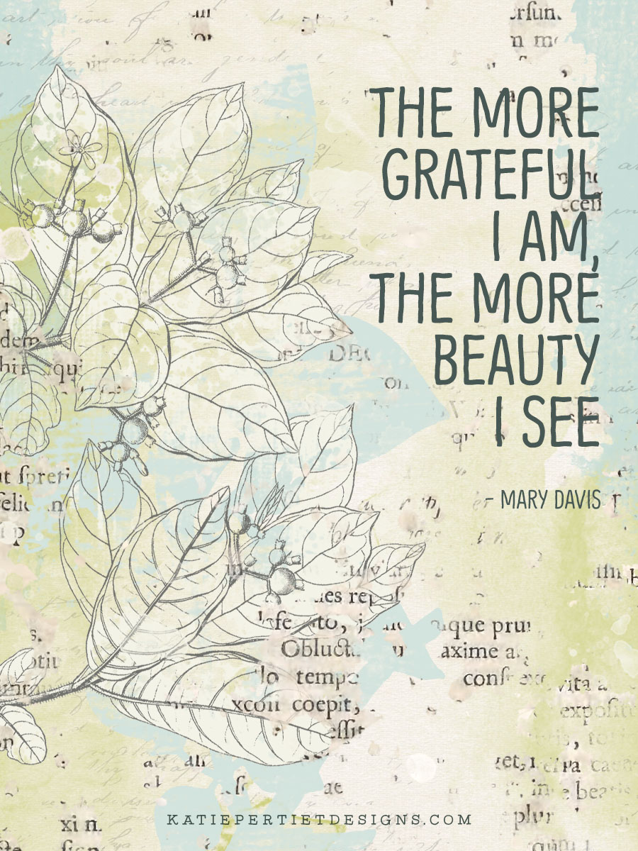 Katie Pertiet Designs 30 Days of Gratitude