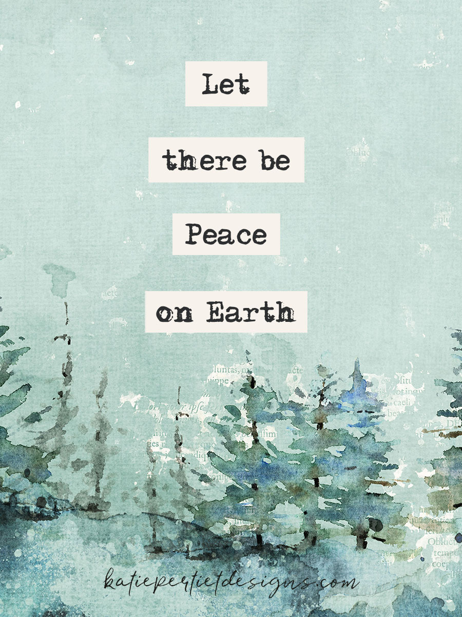 Let there be Peace Pocket Card