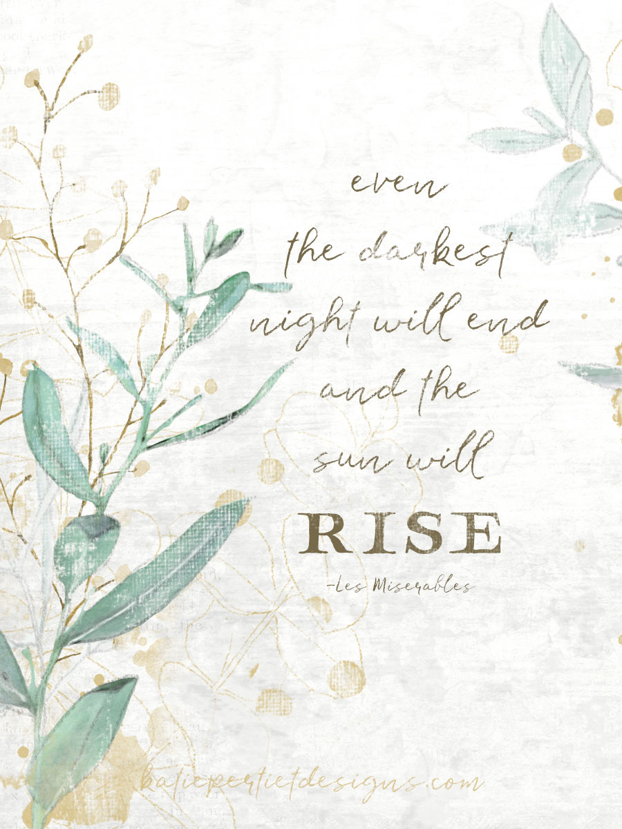 The Sun will Rise Pocket Card