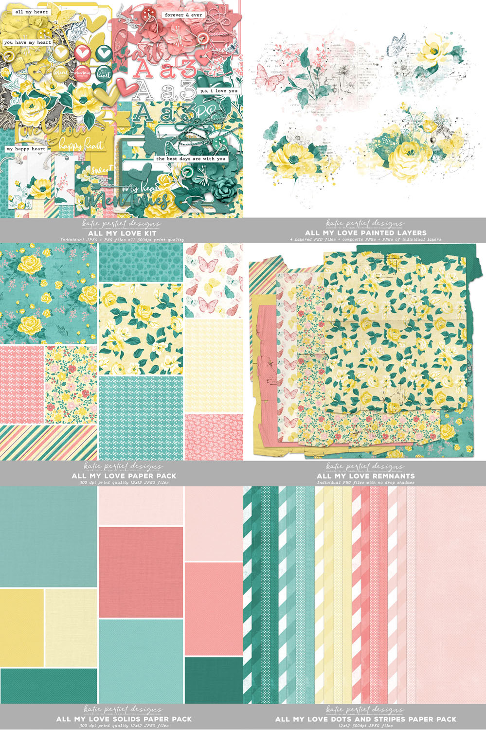 Katie Pertiet Designs Digital Scrapbook Downloads