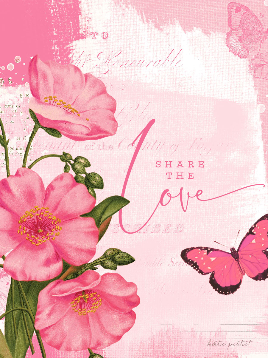 Katie Pertiet Designs Free Pocket Card