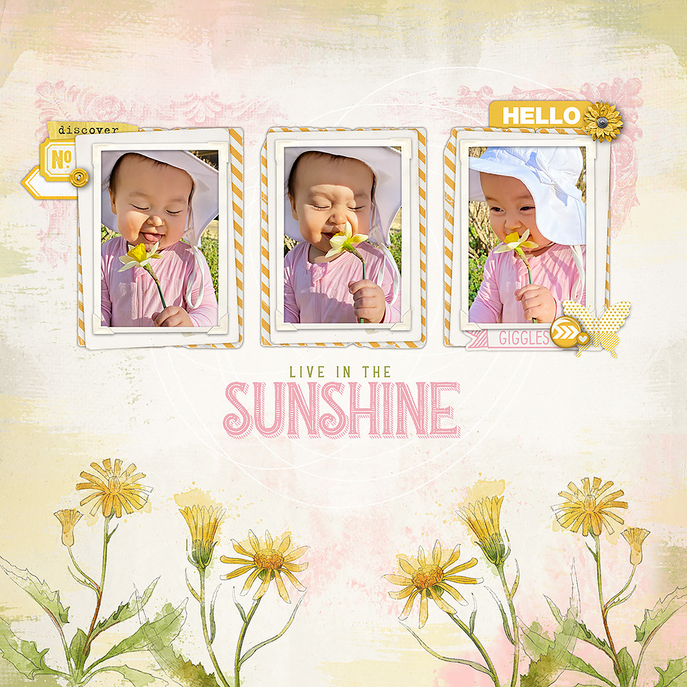 Template Mashup: Sunny Yellow Accents