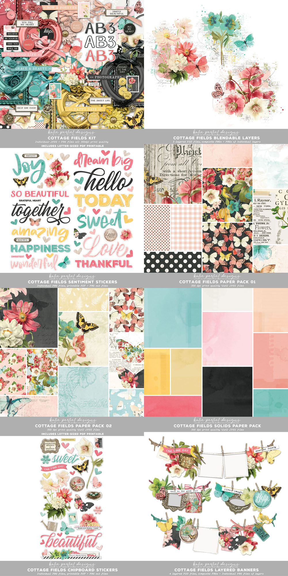 Katie Pertiet Designs Digital Scrapbooking