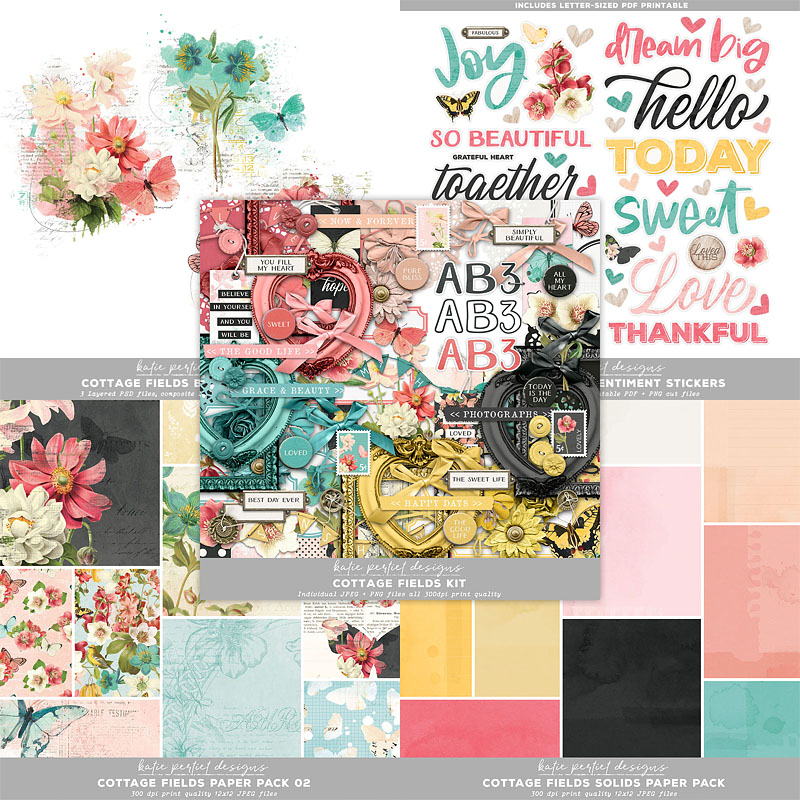 Katie Pertiet Designs Digital Scrapbooking