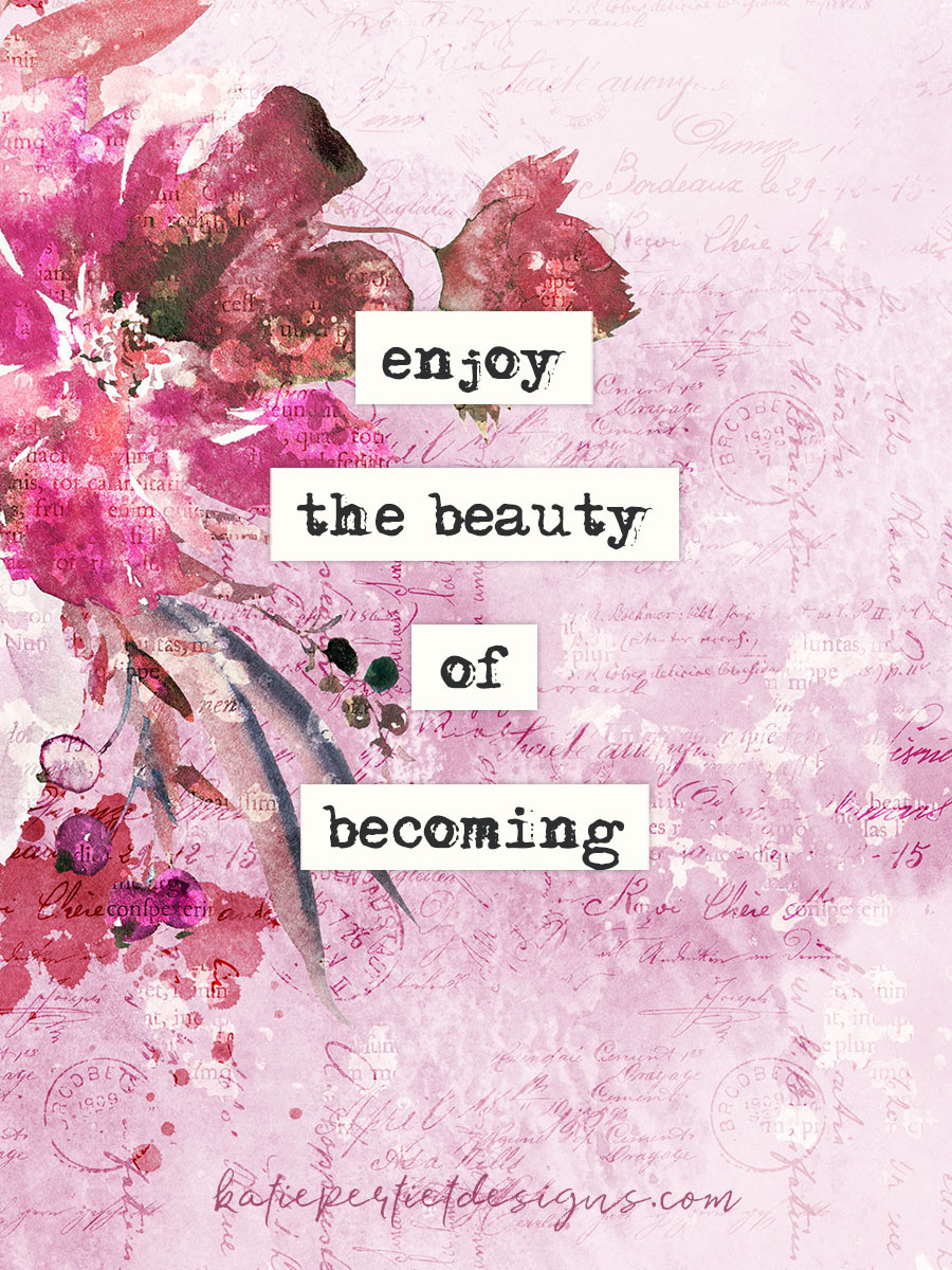 Enjoy the Beauty Pocket Card