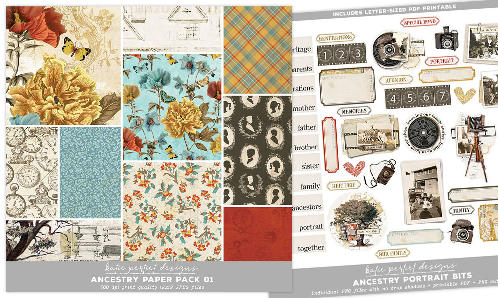 Katie Pertiet Heritage Scrapbooking