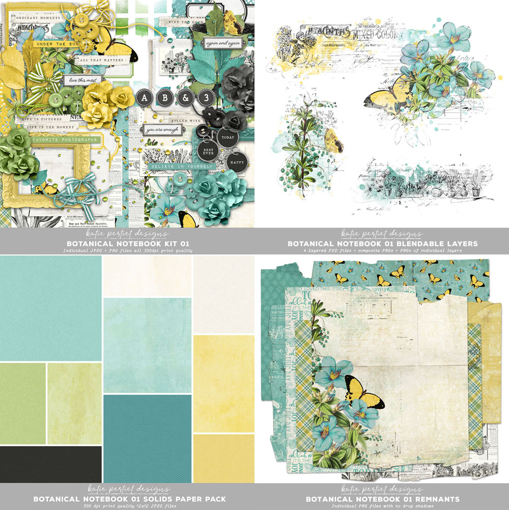 Katie Pertiet Designs Digital Scrapbooking