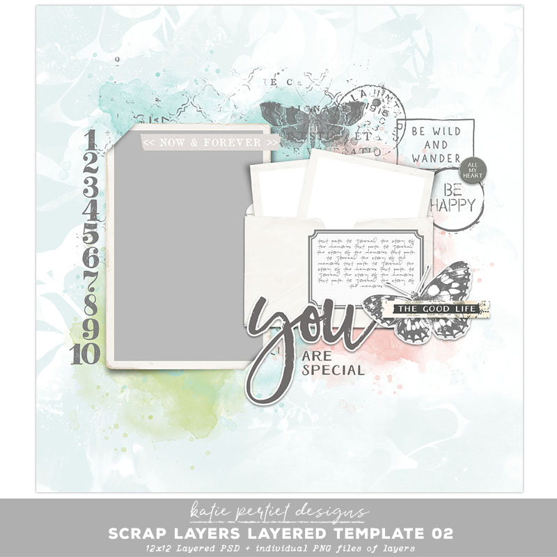 Katie Pertiet Designs Digital Scrapbooking