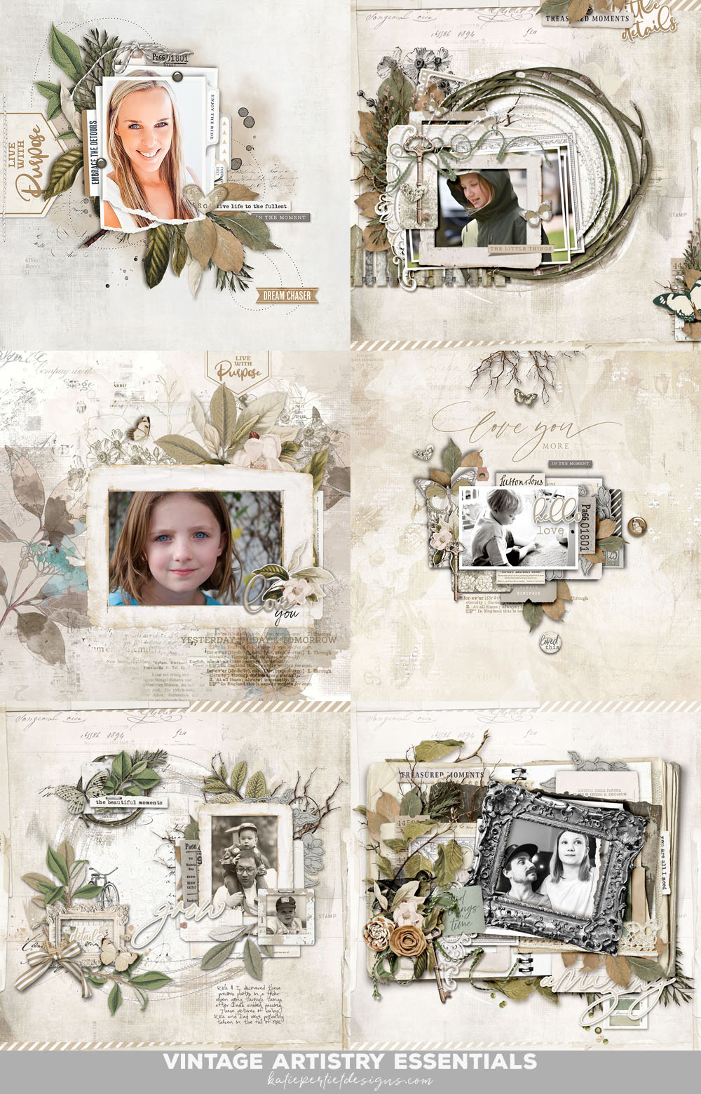 Katie Pertiet Designs Digital Scrapbooking