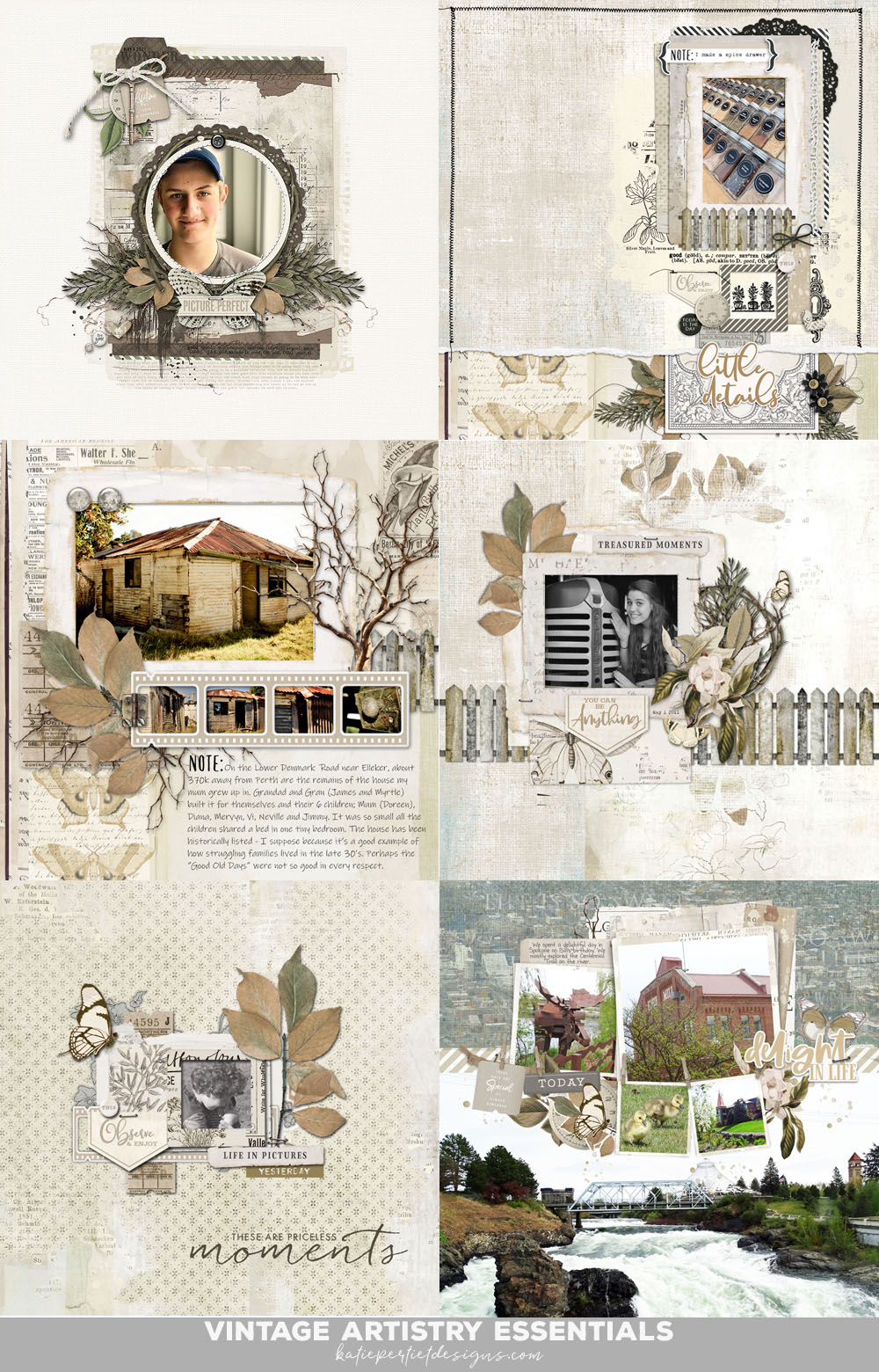 Katie Pertiet Designs Digital Scrapbooking