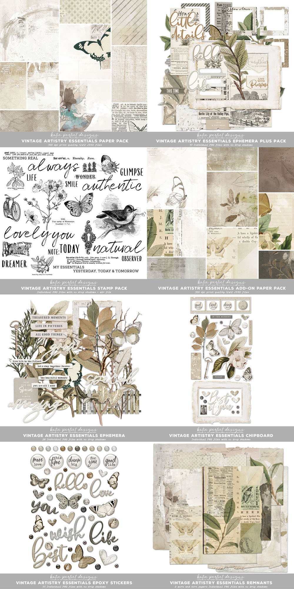 Katie Pertiet Designs Digital Scrapbooking