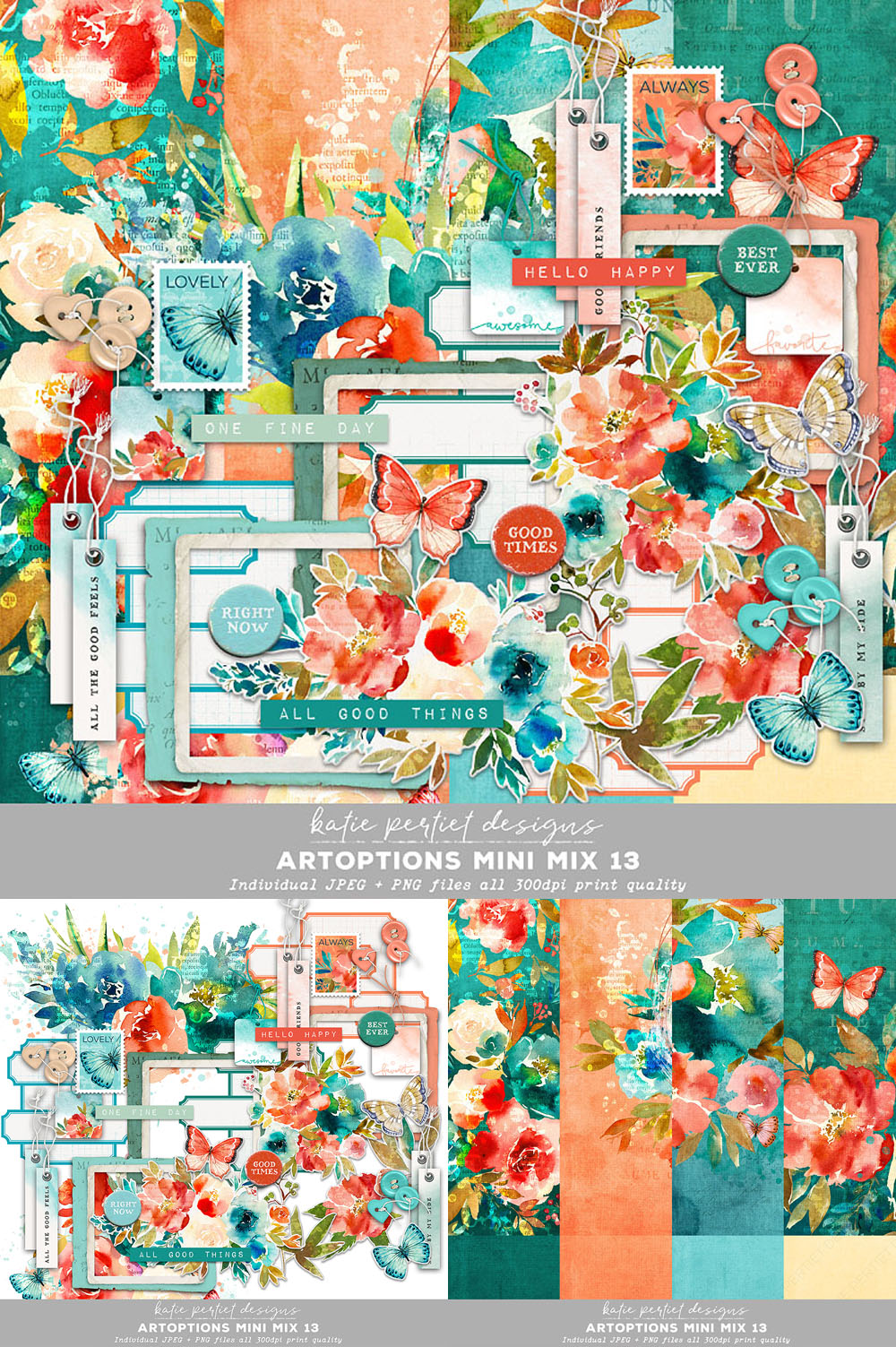 Katie Pertiet Designs Digital Scrapbooking