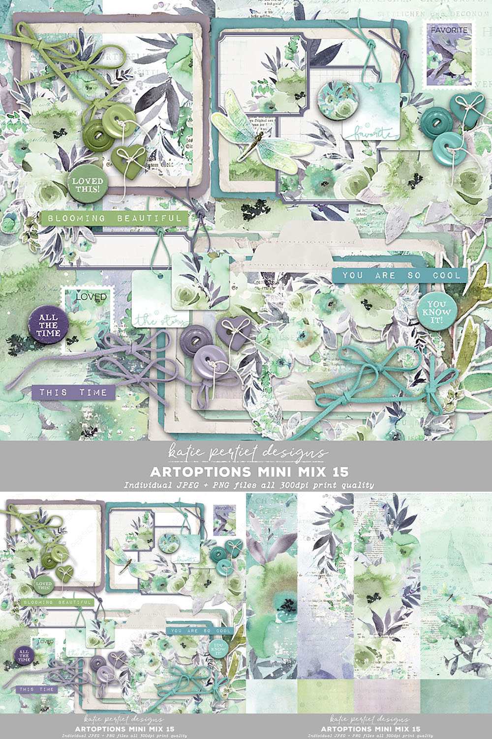 Katie Pertiet Designs Digital Scrapbooking