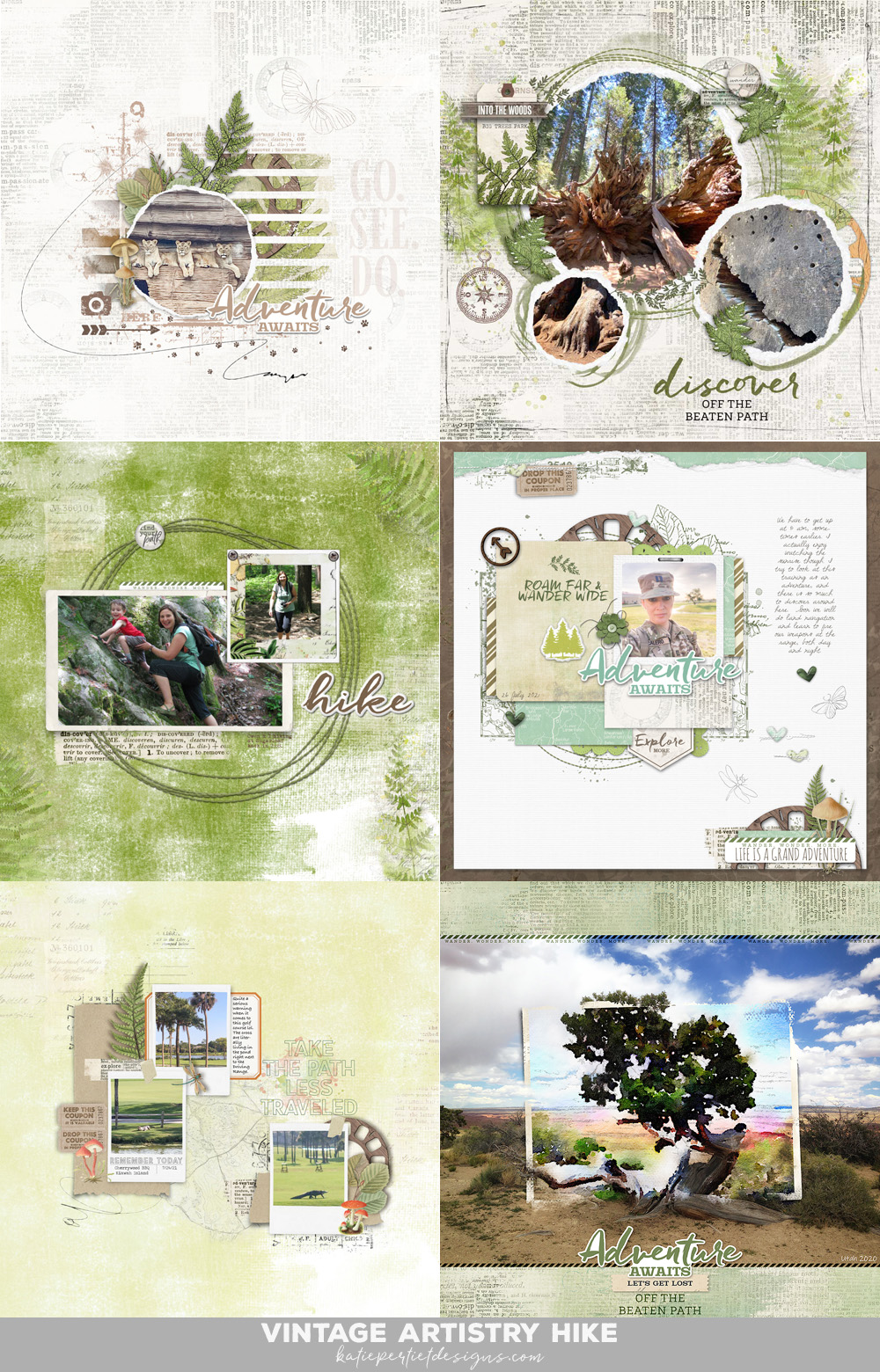 Katie Pertiet Designs Digital Scrapbooking