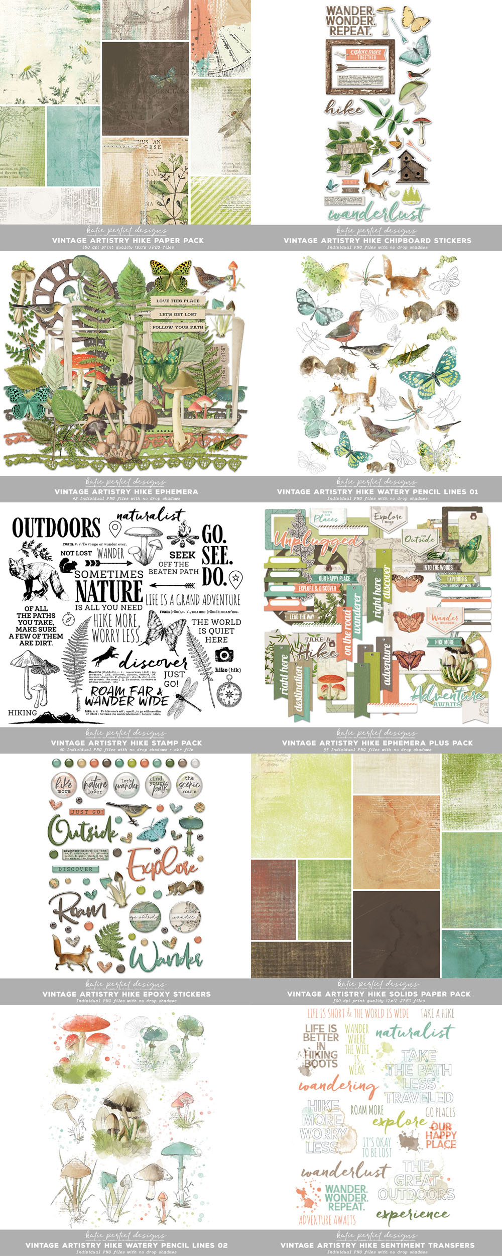 Katie Pertiet Designs Digital Scrapbooking