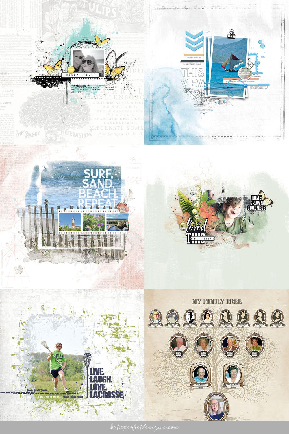 Katie Pertiet Designs Digital Scrapbooking