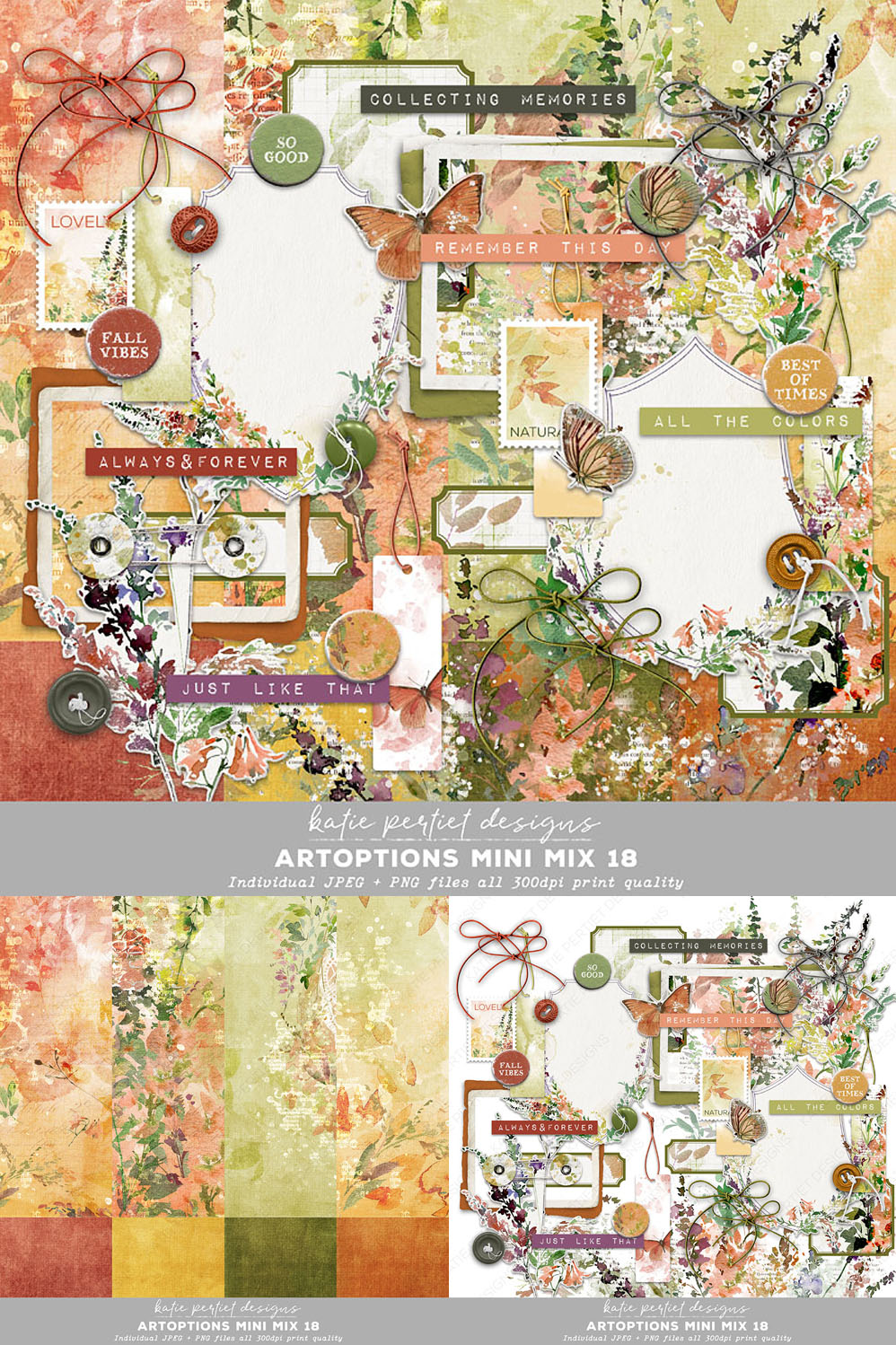 Katie Pertiet Designs Digital Scrapbooking