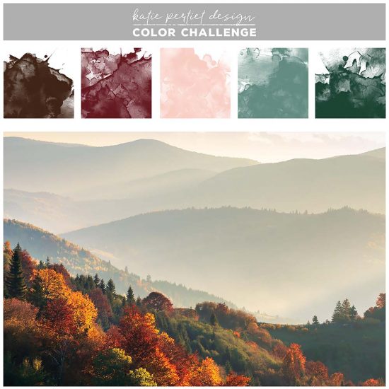 November Color Challenge – Dark Autumn Jewel Tones