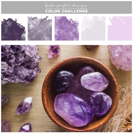 February Color Challenge: Amethyst