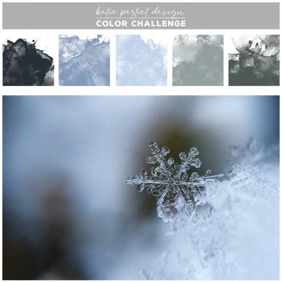 January Color Challenge: Ice Ice Baby