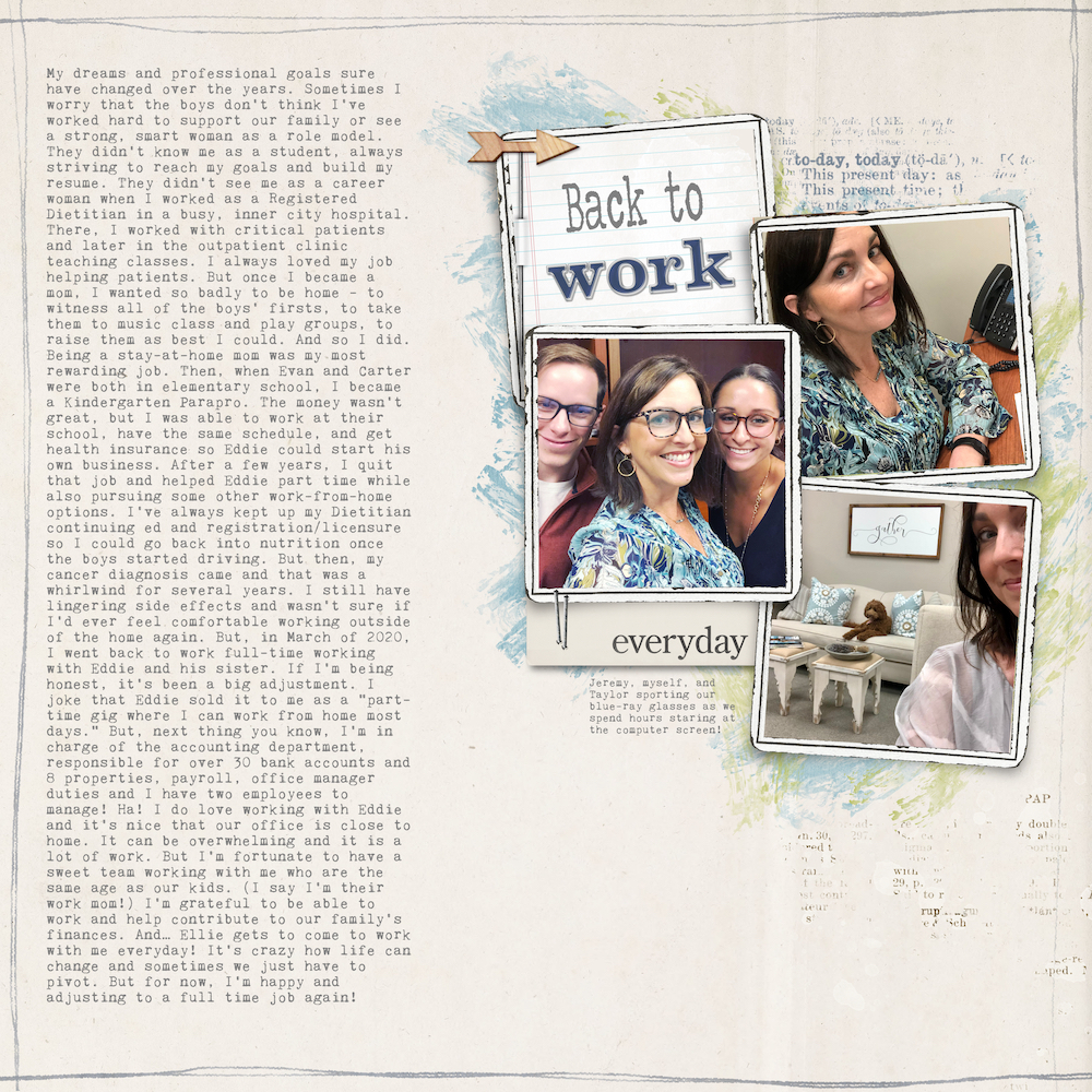 Story Scrapbook Challenge, Katie Pertiet Designs