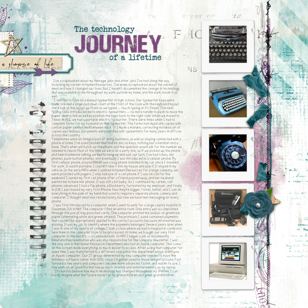 Story Scrapbook Challenge, Katie Pertiet Designs