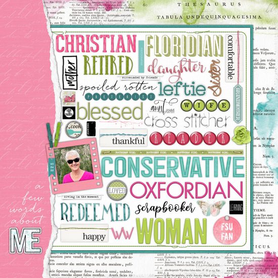 All About You: Me in Words