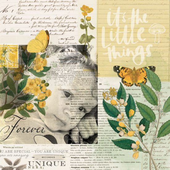 Saturday Scraplift Challenge: Blended Collage