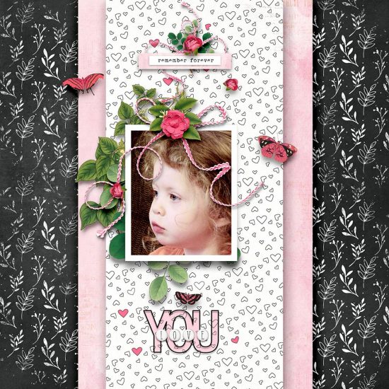 Saturday Scraplift: Vertical Lines