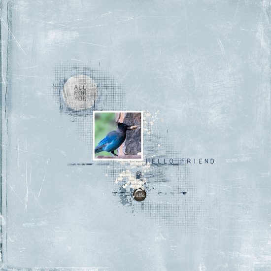 Let’s Blend Challenge – Grungy Ledger Grids