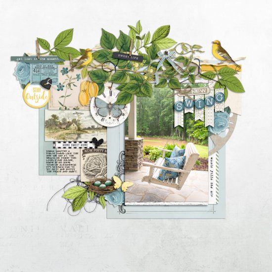 Saturday Scraplift : Lots of Leaves