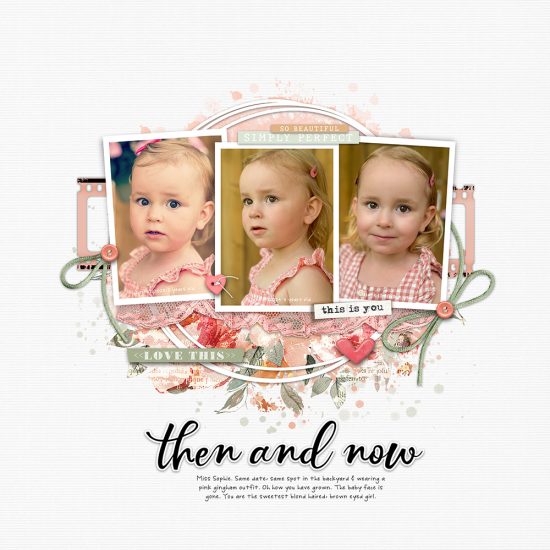Saturday Scraplift Challenge: Three In A Row