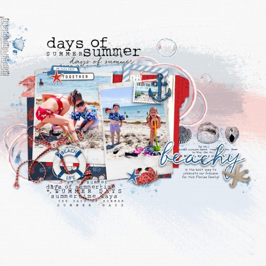 Saturday Scraplift : Memories of the 4th