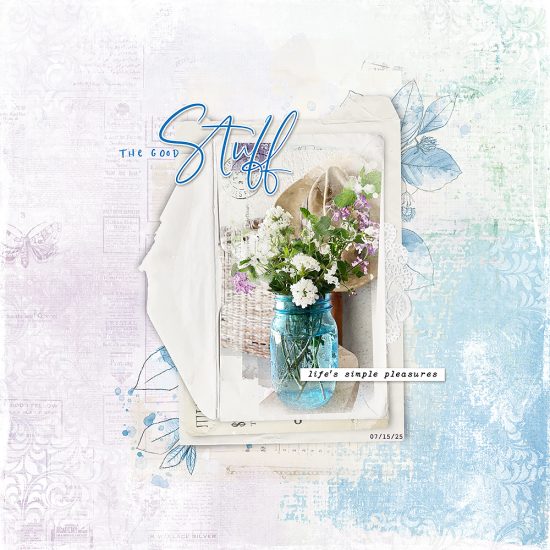 Saturday Scraplift Challenge: Single and Layered