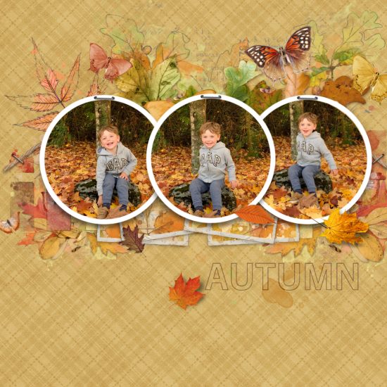 Saturday Scraplift: Three Ring Circus