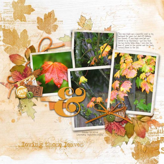 Saturday Scraplift: Design on a Diagonal