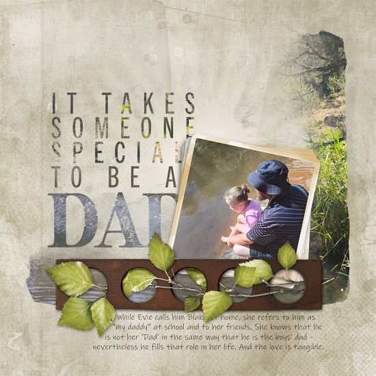 Saturday Scraplift Challenge: Tuck and Weave