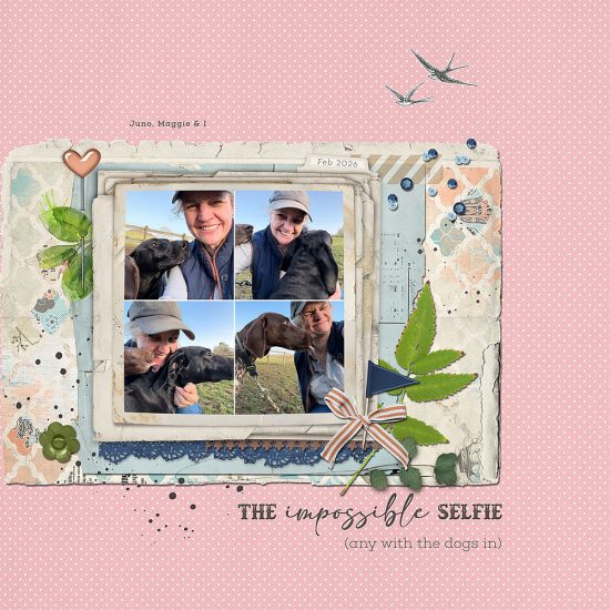 Saturday Scraplift: Four Square