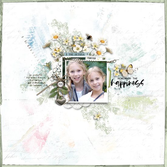 Template Mashup: Frames and Flowers