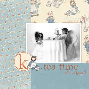 < tea time >