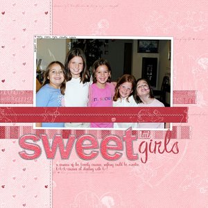 < sweet little girls >
