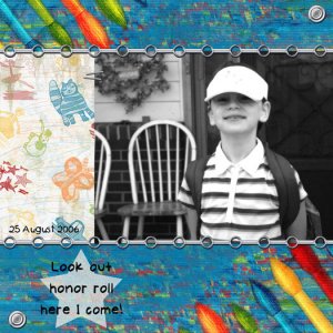First Day of First Grade {2 pages}