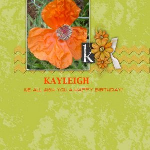 June 10 Kayleigh's Birthday