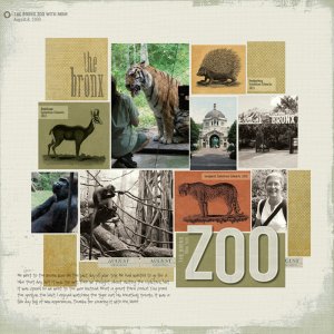 Day at the Zoo (Simply Inspired No. 15)