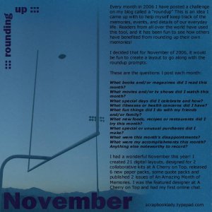 November Roundup page 1